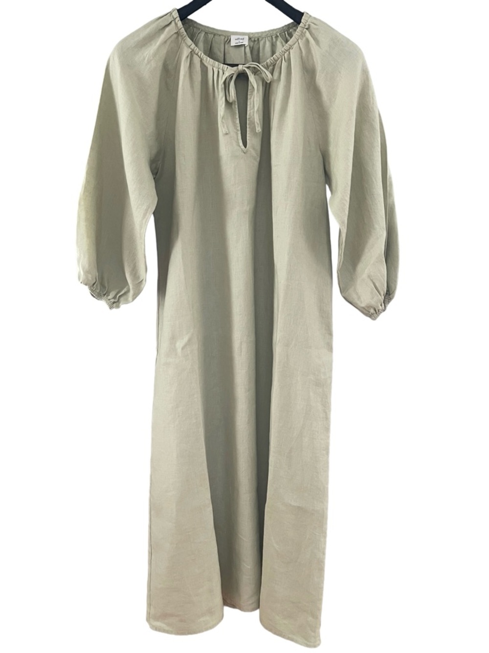 Wilfred by Aritzia Sage Green Midi Dress